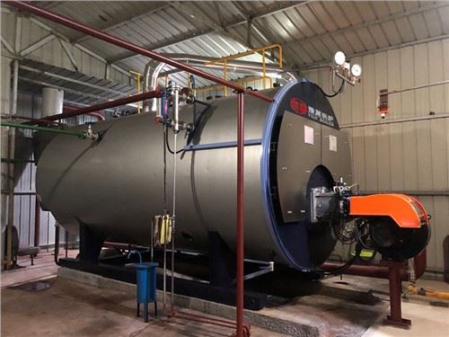 Stoomketel op gas